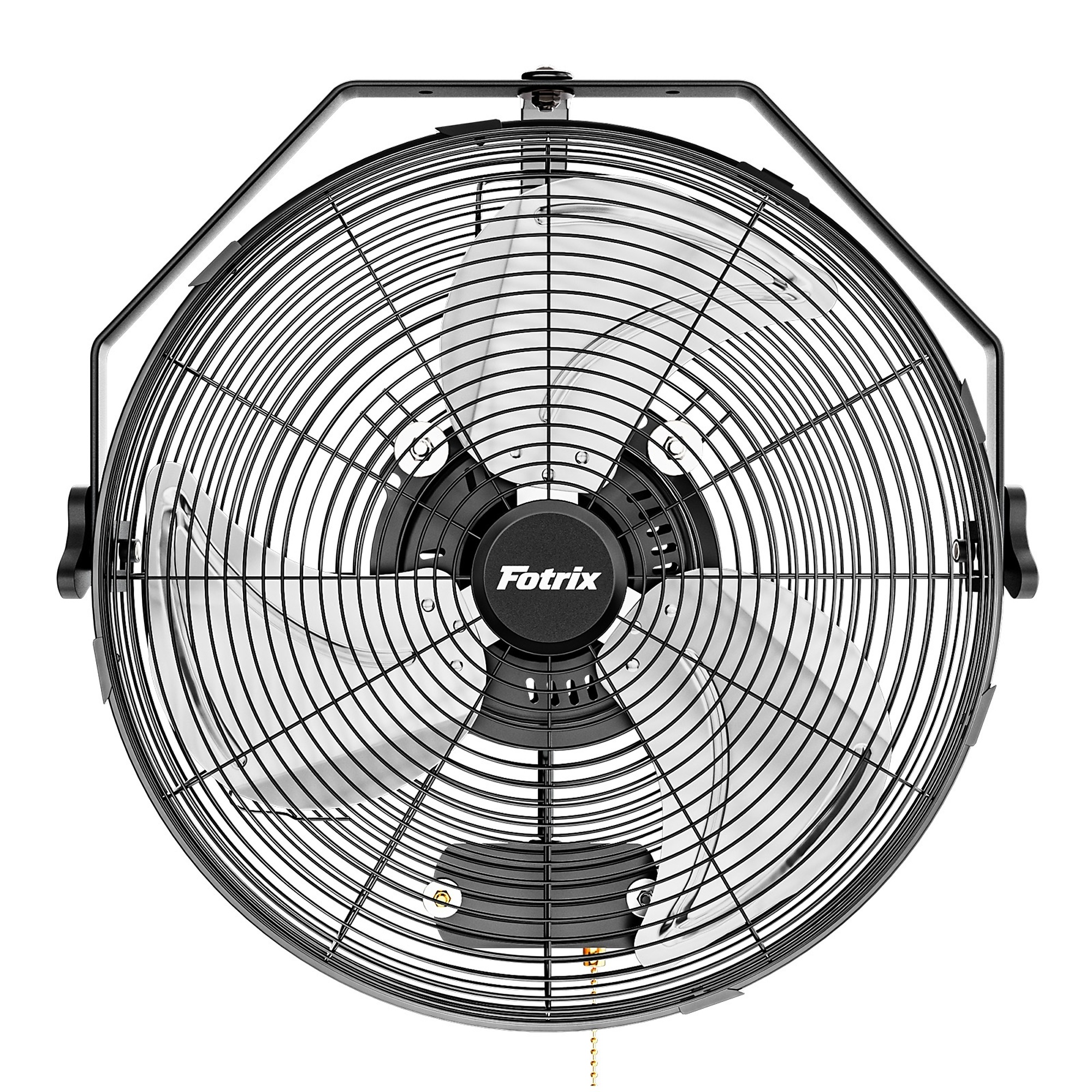EdenDirect High Velocity Wall Mount Fan — 18in., 4150 CFM, 3 Speeds, 360° Adjustable Tilt, Waterproof, Low Noise 40dB Max, for Garage Warehouse Factory Courtyard Porch